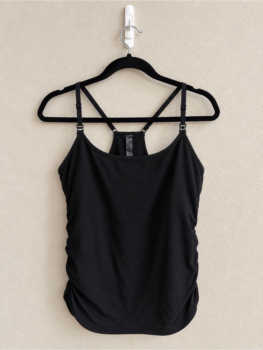 Beyond Yoga Spacedye™ Keep It Simple Nursing Tank - Darkest Night